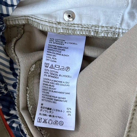 Tommy Bahama Pants 36x34 Stretch Golf Performance Casual Straight Khaki 5 Pocket - Picture 11 of 12